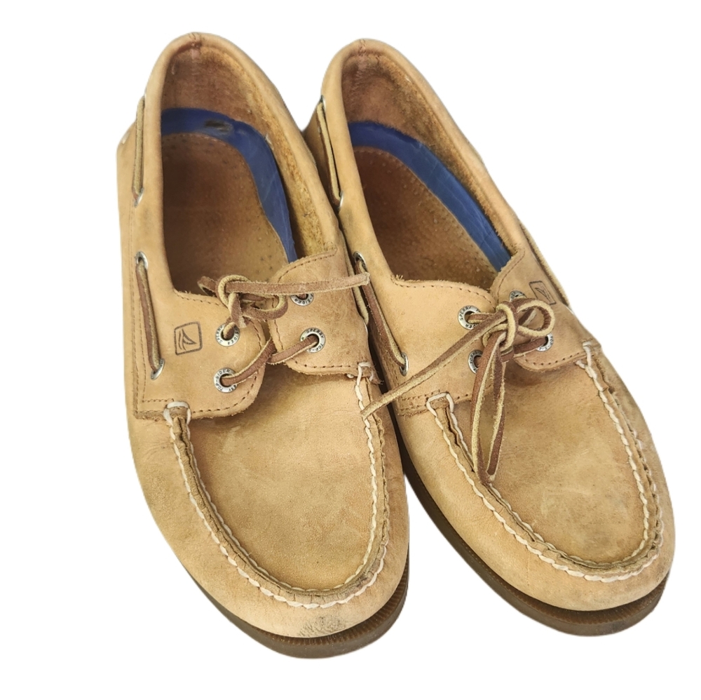 Sperry Tan Boat Shoes for Men